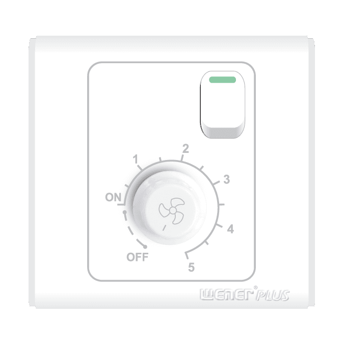 Wener Plus Fan Dimmer With Switch