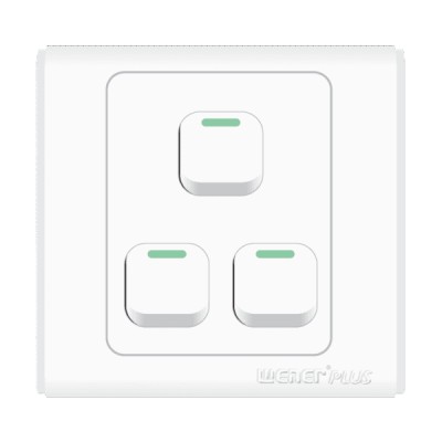 Wener Plus 3 Gang Switch
