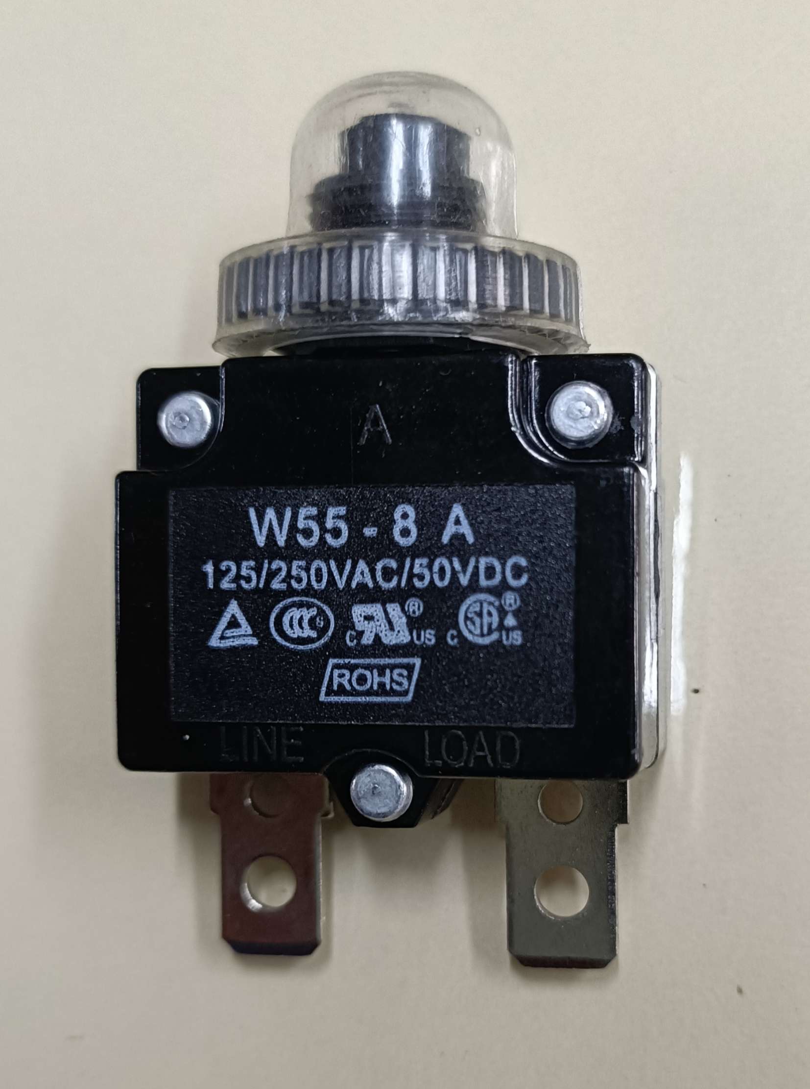 8A motor relay switch