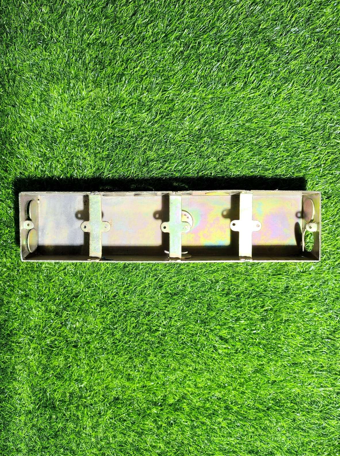16GEJ STEEL BOX 4GANG GOLDIN