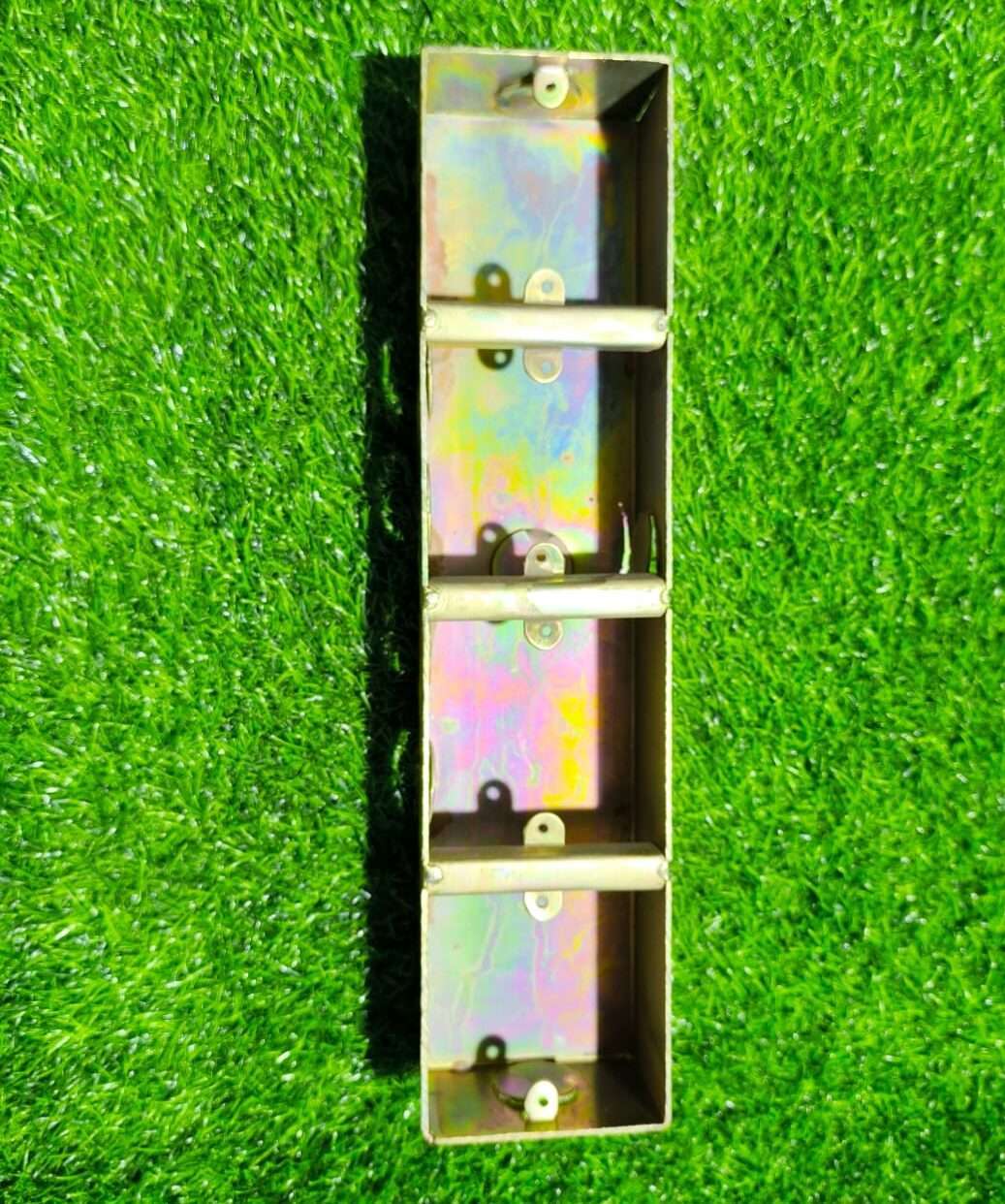 20GEJ STEEL BOX 4GANG GOLDEN