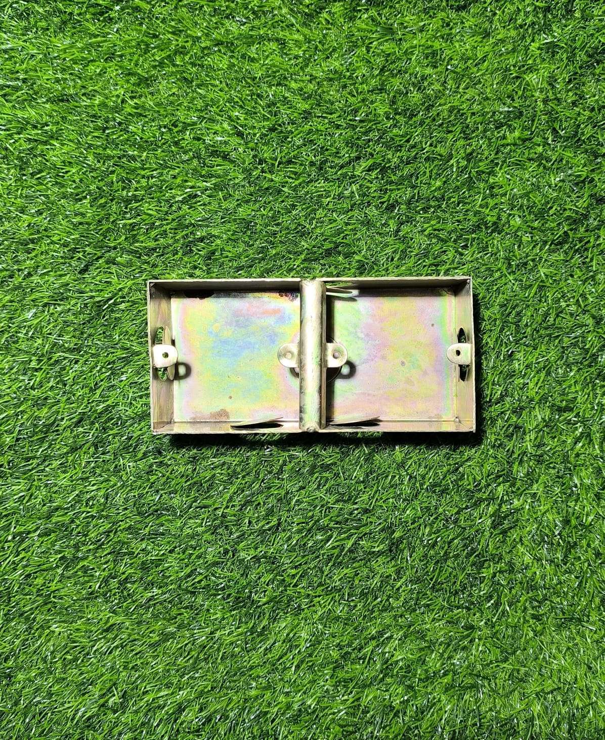 20GEJ STEEL BOX 2GANG GOLDIN