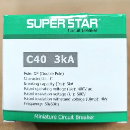 Super Star 40A DP Circuit Breaker