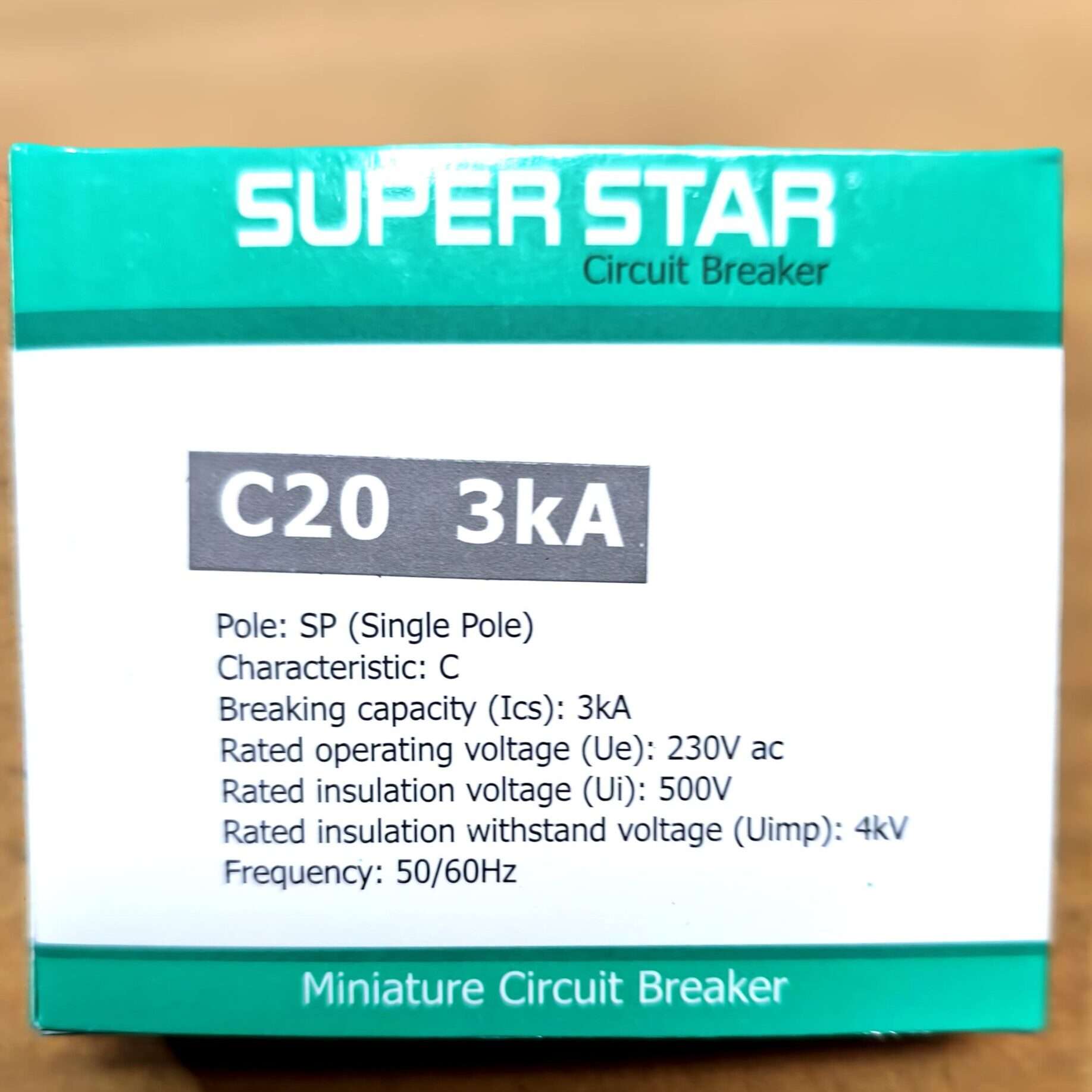 Super Star 20A SP Circuit Breaker