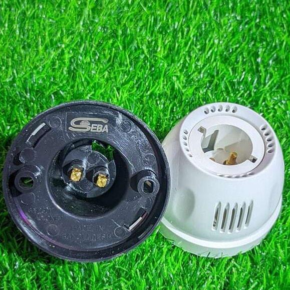 Seba Batten Holder (S.52 White) Seba Batten Holder (S.52 White)