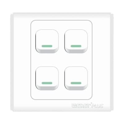 Wener Plus 4 Gang Switch